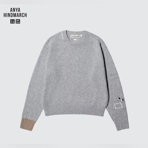 ANYA HINDMARCH X UNIQLO Lambswool Sweater SIZE SMALL